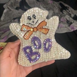 Vintage ghost coin bag